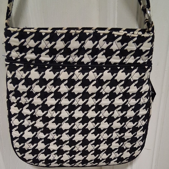 Vera Bradley Black and White Crossbody Bag - Picture 5 of 8